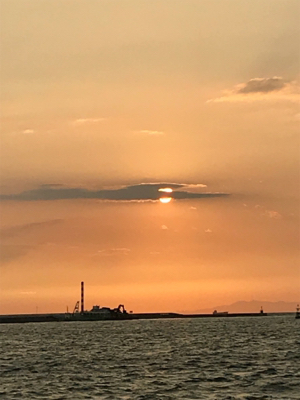 タコ釣り撃沈後の夜釣り