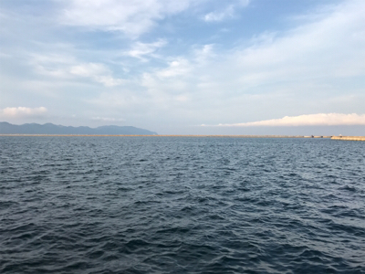 投げ釣りからのショアジギ