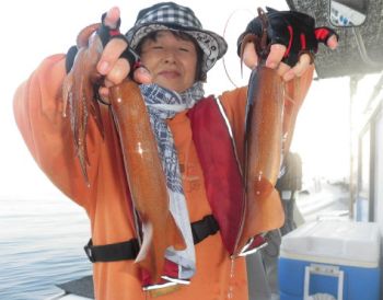 スルメイカ釣り