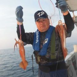 スルメイカ釣り