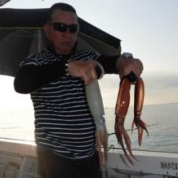 スルメイカ釣り