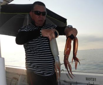 スルメイカ釣り