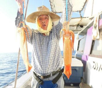 スルメイカ釣り