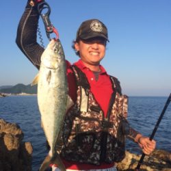 沖磯デビュー 青物ゲーム