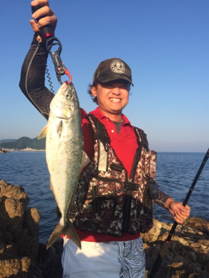 沖磯デビュー 青物ゲーム