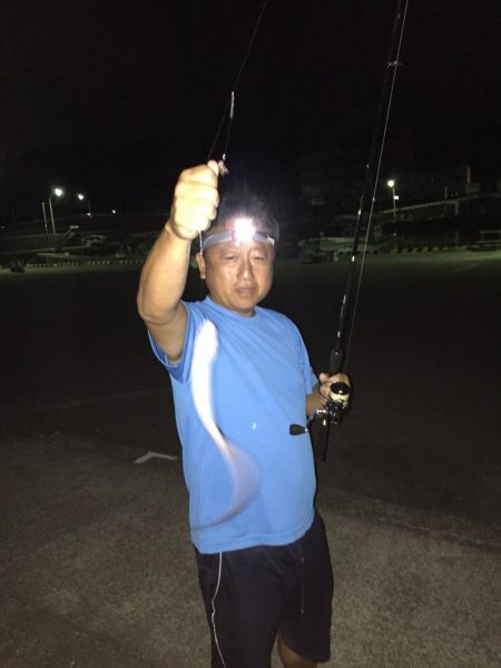 夜釣り