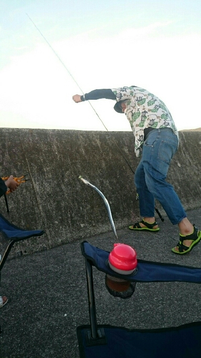 港祭りより釣りが一番