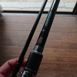 ロッドを新調しましたので墨付けです！