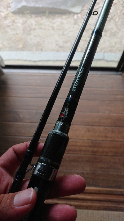 ロッドを新調しましたので墨付けです！