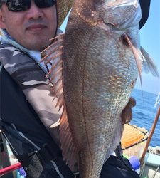 マイボートでタイラバ釣行