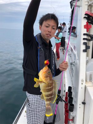 宮津 Ebisuさんにてタラジギング&鯛ラバ