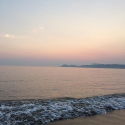 海水浴の帰りに・・・