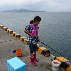 豆アジ サビキ釣り