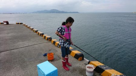 豆アジ サビキ釣り