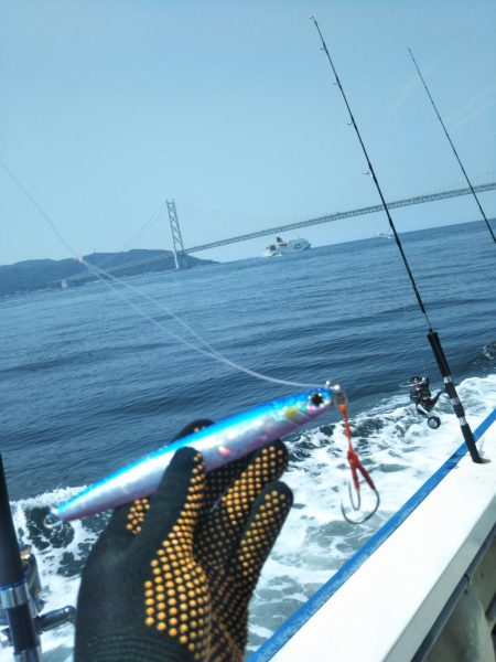 明石で鯛ラバとジギング