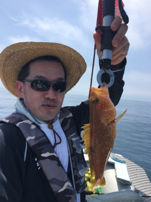 マイボートでタイラバ釣行