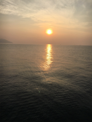 早朝ガシリング