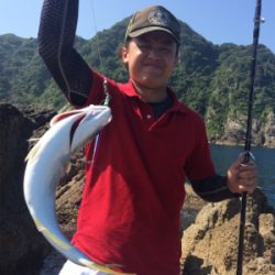 沖磯デビュー 青物ゲーム