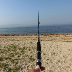 海水浴ついでにちょい投げ