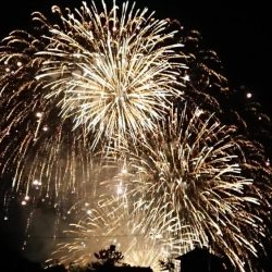 花火大会からのアジング♪