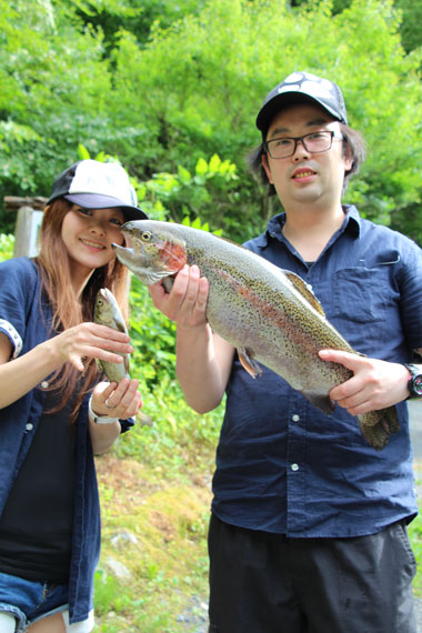 小菅トラウトガーデン 釣果