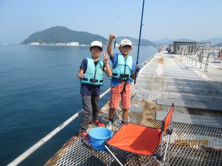 下関フィッシングパーク 釣果