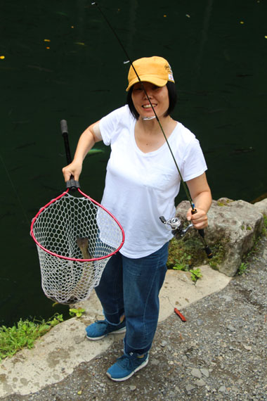 小菅トラウトガーデン 釣果