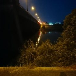 菊池川上流にて