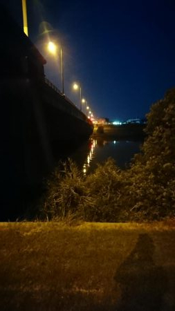 菊池川上流にて