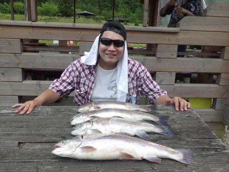 フィッシングレイクたかみや 釣果