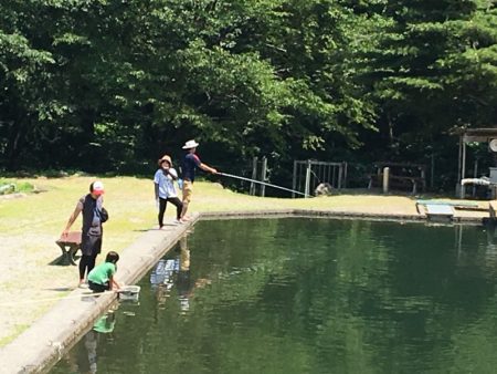 白州トラウトフィッシングエリア　シルフ 釣果