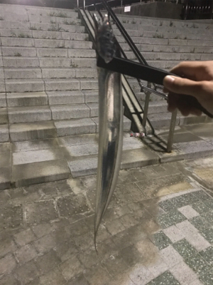 やっとこさの１匹