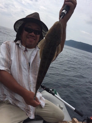 弟とマイボート釣行