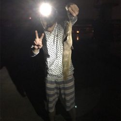 うなぎ釣りにてまさかの外道