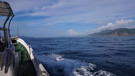 牟岐、日和佐の船釣り本カツオ狙いで撃沈2018/8/13