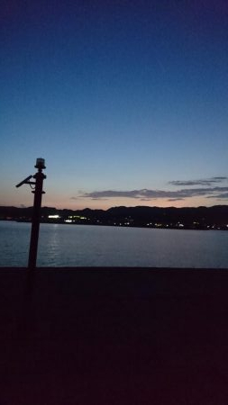 ガラガラですよ。