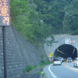 台風明けでした