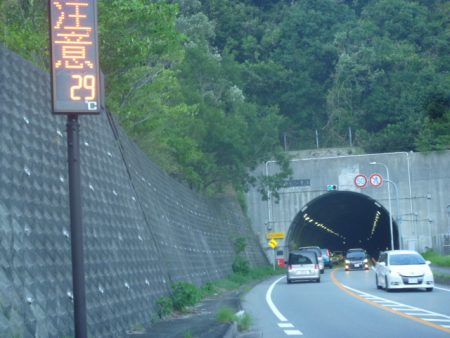 台風明けでした