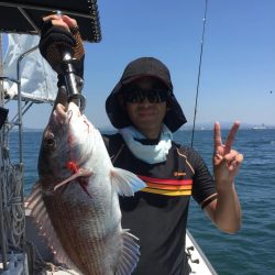 明石で鯛ラバ、ジギング、タコ!