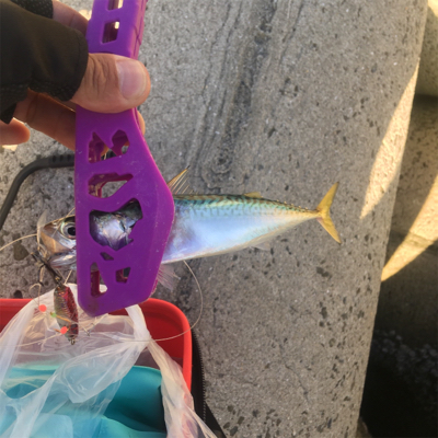 自作ジグサビキで