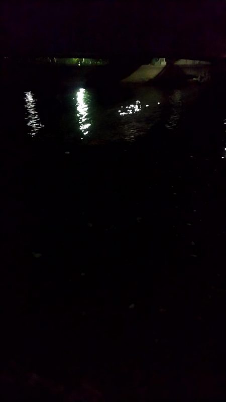 河口でぶっこみ釣り