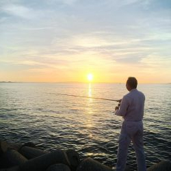 今年、初サゴシ。太刀魚入れ食い。