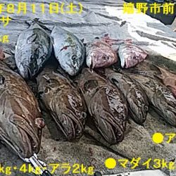 大物釣果速報！●光義丸：平戸市早福港