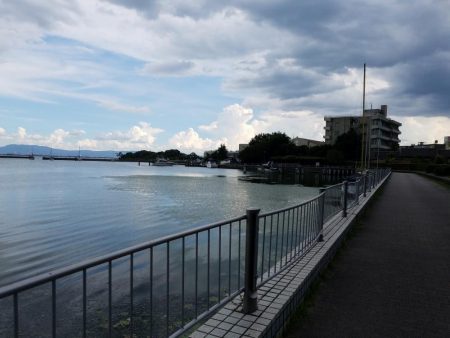 今日は琵琶湖へ