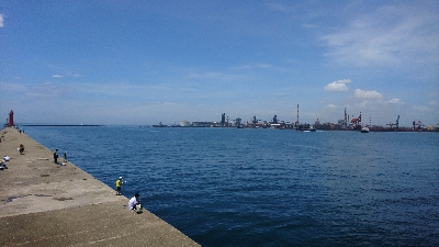 暑さにも負けず