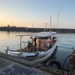 須磨沖  太刀魚  アジ