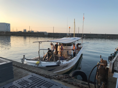 須磨沖  太刀魚  アジ