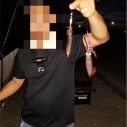 やっと釣れた^ ^