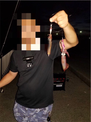 やっと釣れた^ ^