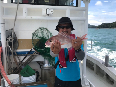 落とし込みサビキ  鳴門  まるかつ